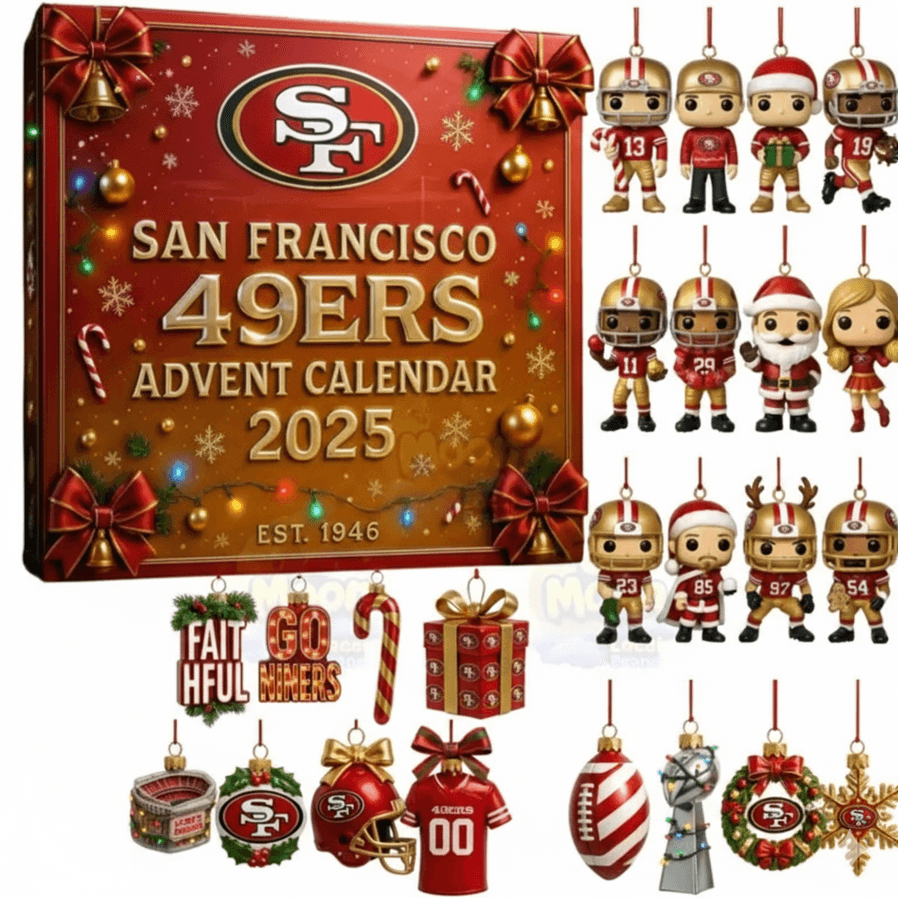2025 San Francisco 49ers Advent Calendar - Image 2