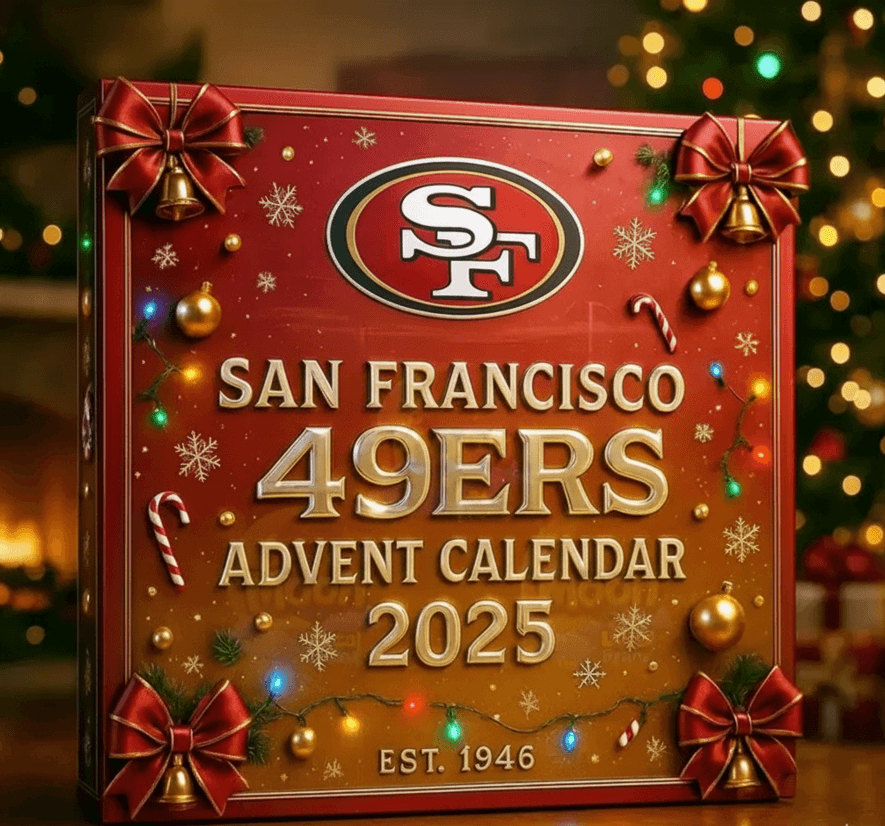 2025 San Francisco 49ers Advent Calendar - Image 1