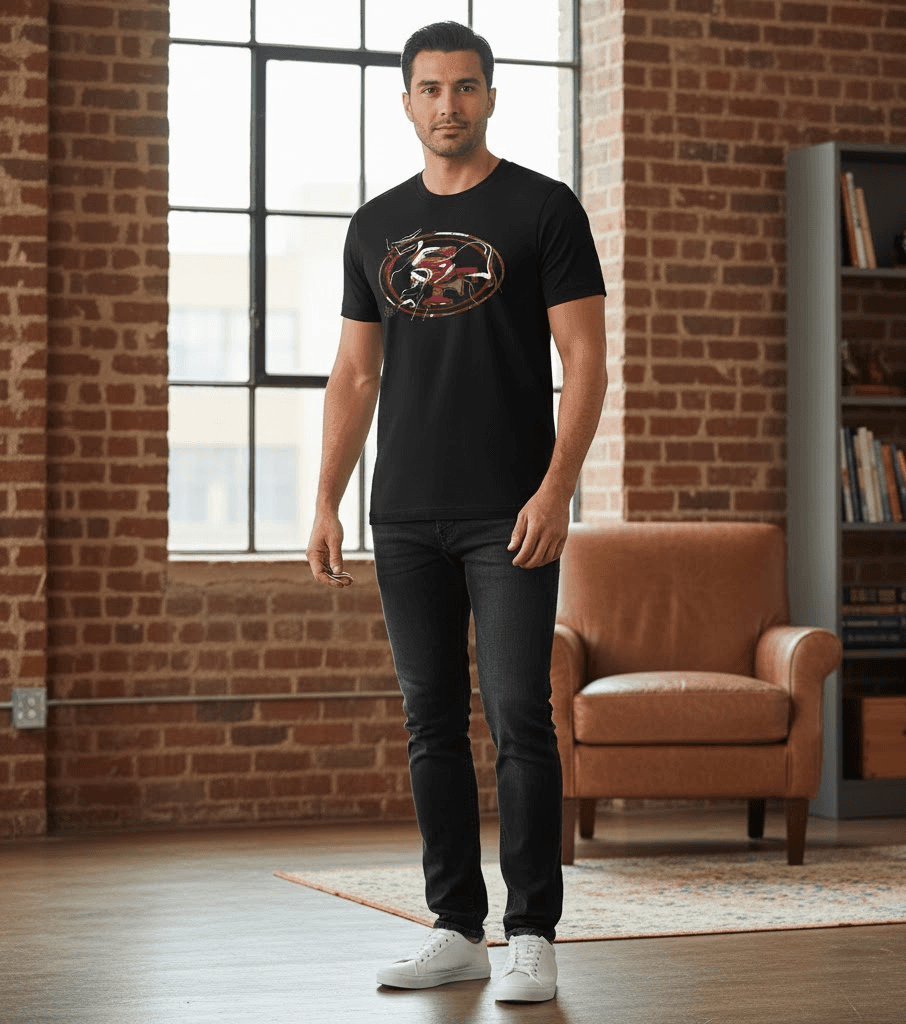 San Francisco 49ers Dual-Graphic T-Shirt - Image 4