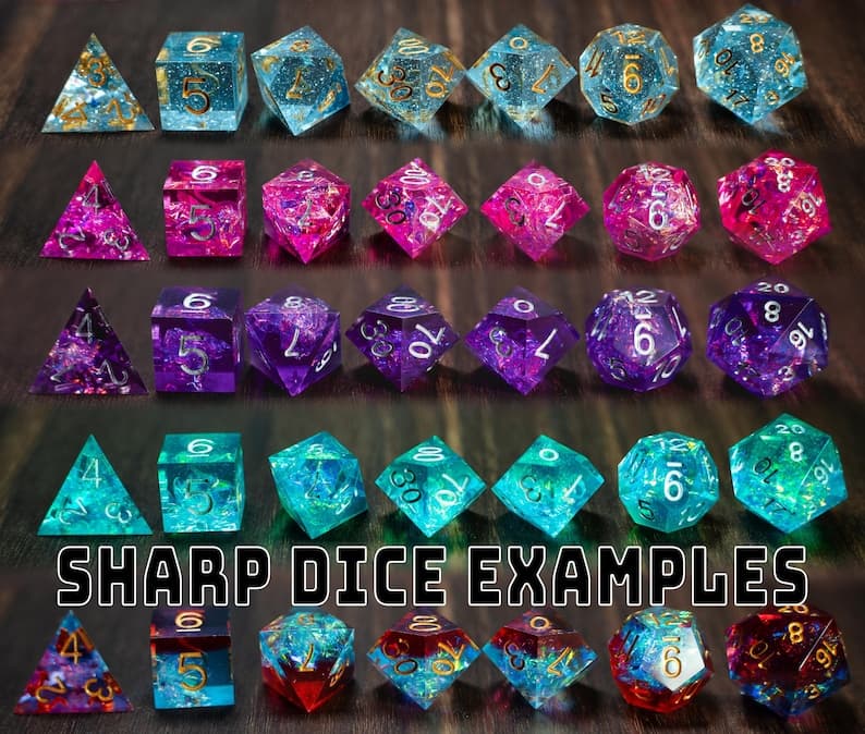 2025 RPG Dice Advent Calendar & Reusable Dice Tray Gift Set - Image 3