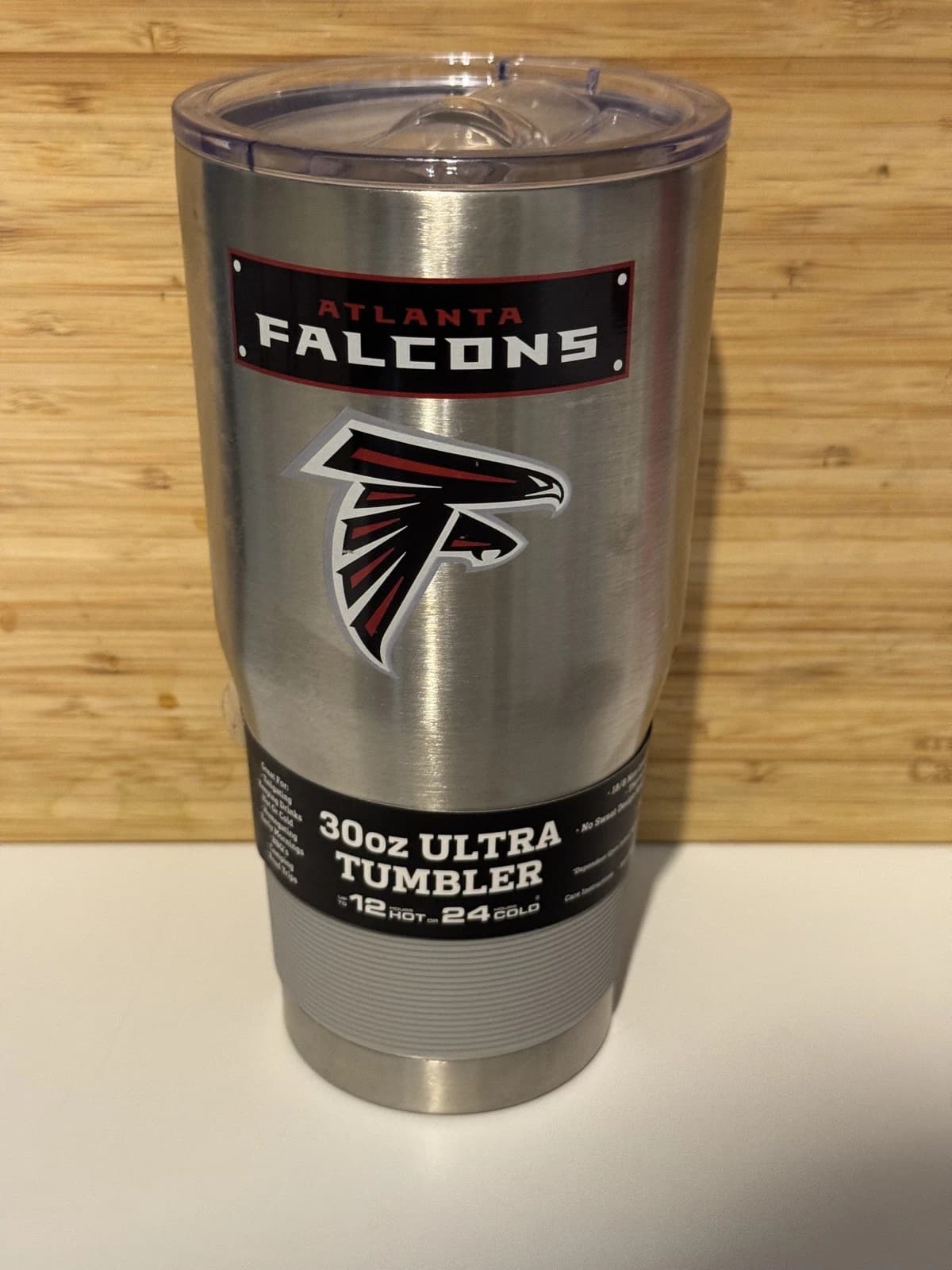 Atlanta Falcons NFL Fan Drinkware Set: 30oz Ultra Tumbler & 15oz Ceramic Mug - Image 6