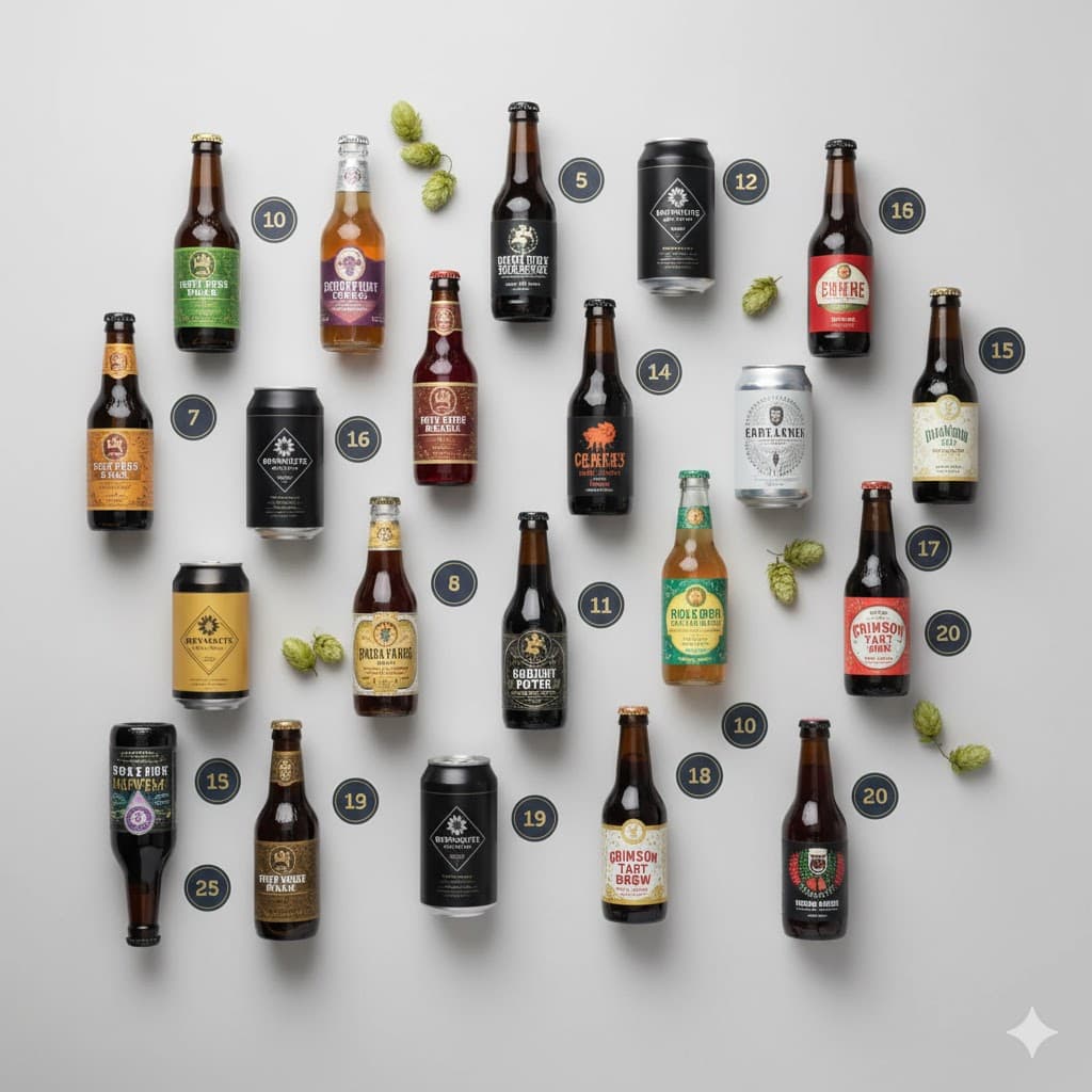 Beer Advent Calendar 2025: 25-Day Holiday Craft Beer Case - Image 6