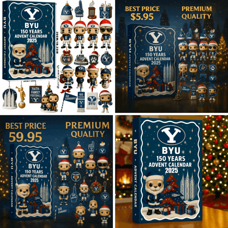 BYU Cougars football Advent Calender | 150th Anniversary - Image 1