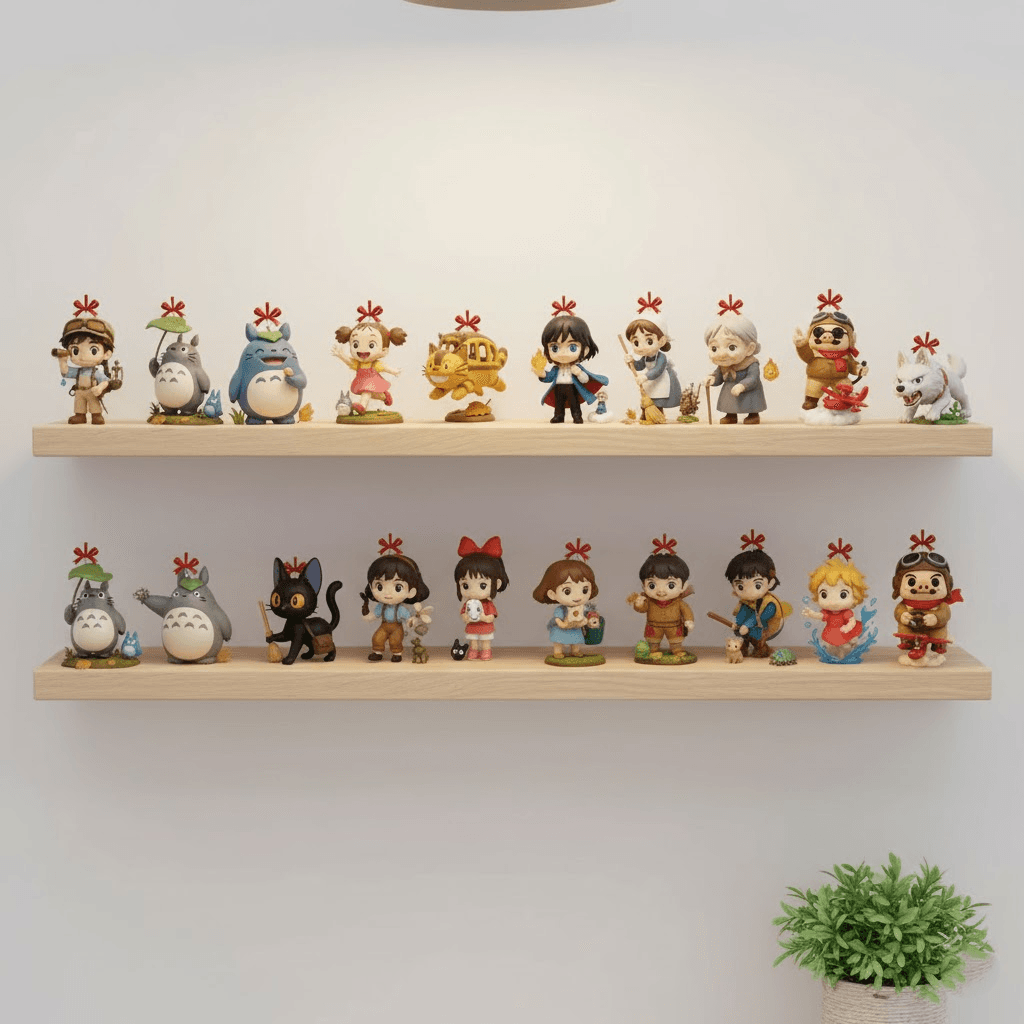 Classic Studio Ghibli Anime Advent Calendar 2025 – 24-Day Collectible Figure Countdown for Anime Fans - Image 3