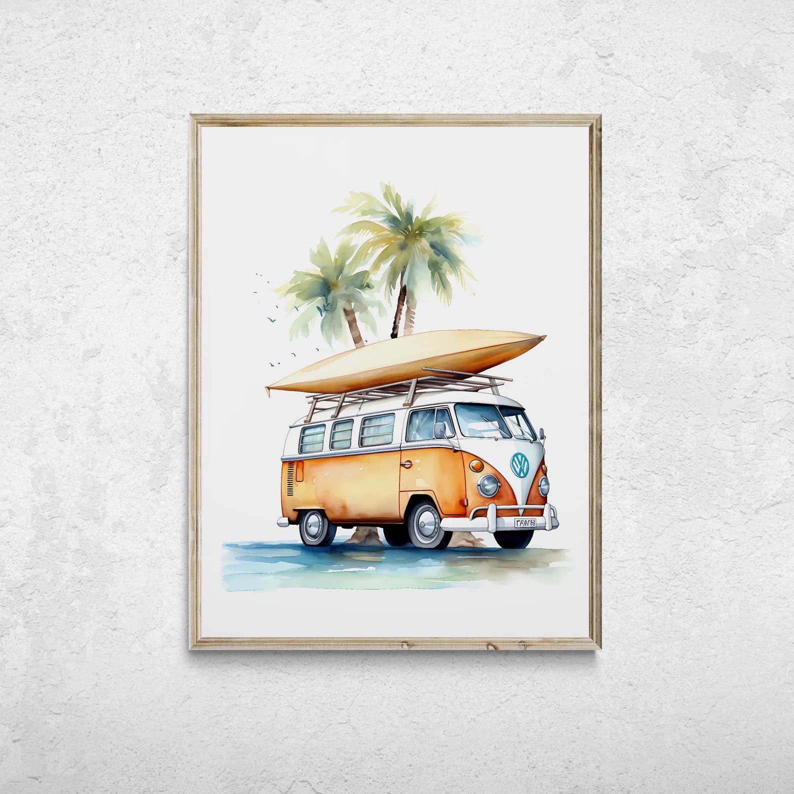 “Coastal Dreams” Beach-Inspired Wall Art Set (Set of 3) - Image 6