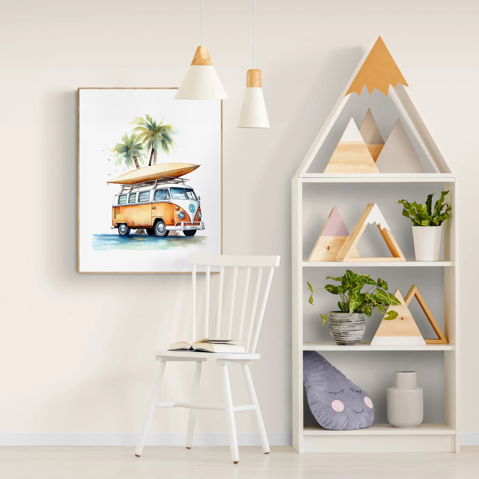 “Coastal Dreams” Beach-Inspired Wall Art Set (Set of 3) - Image 5
