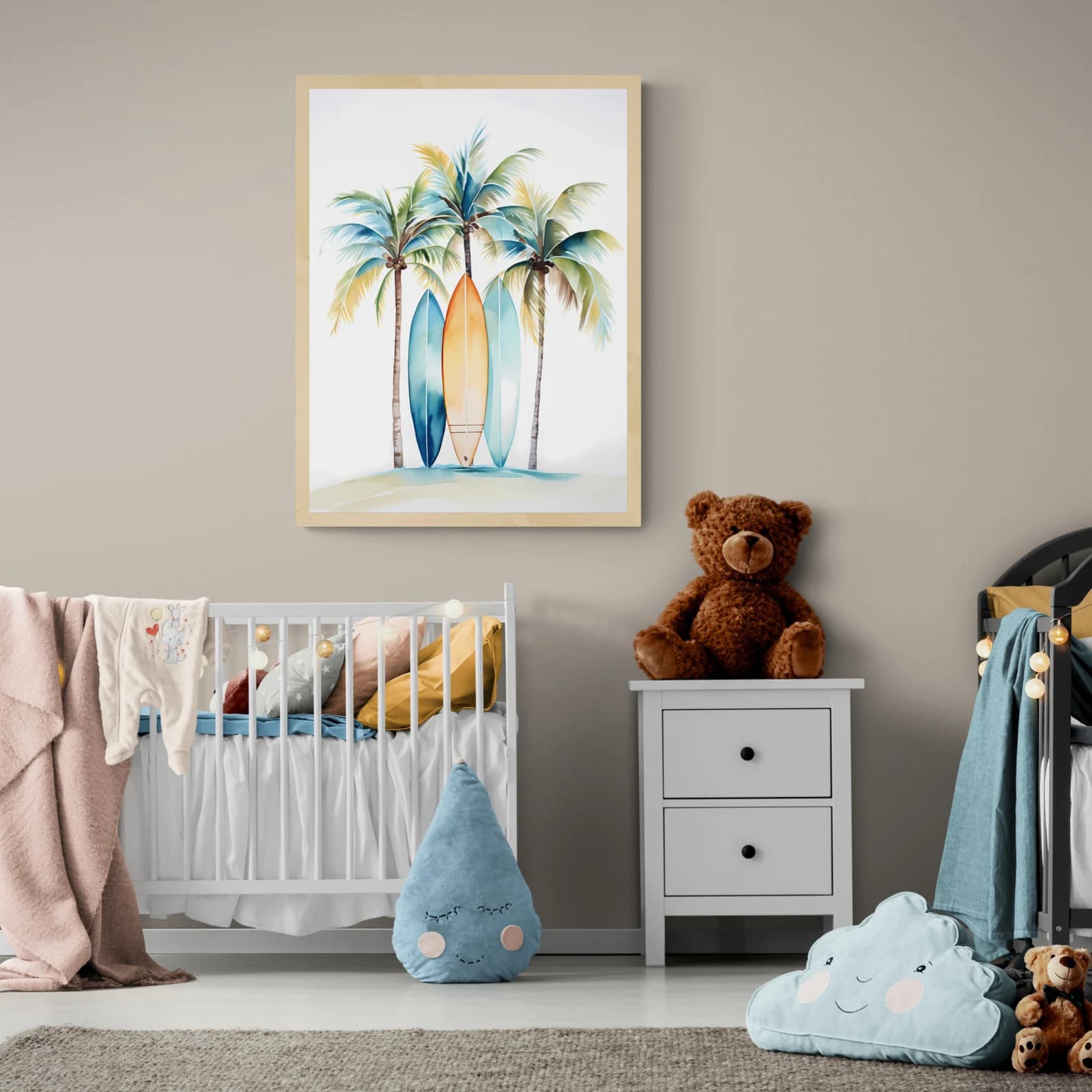 “Coastal Dreams” Beach-Inspired Wall Art Set (Set of 3) - Image 4