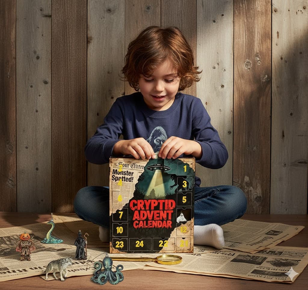 Cryptid & Horror Advent Calendar 2025 - 24 Mystery Ornament Set - Image 6