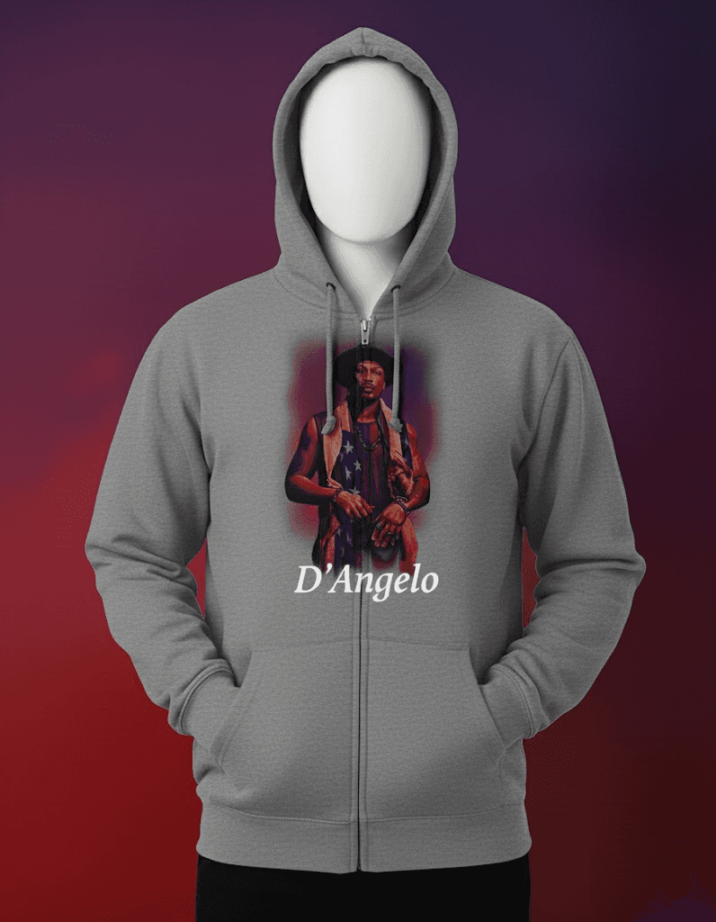 D'Angelo "Voodoo Era" Tribute T-Shirt & Hoodie - Neo-Soul Legend Apparel - Image 9