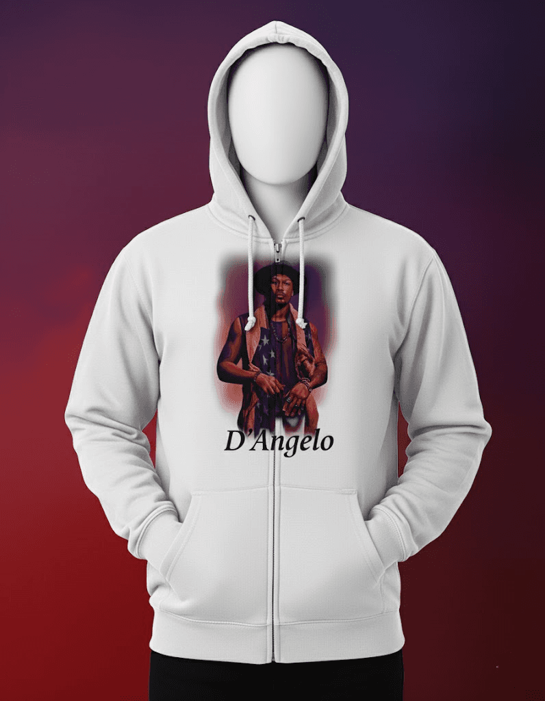 D'Angelo "Voodoo Era" Tribute T-Shirt & Hoodie - Neo-Soul Legend Apparel - Image 7