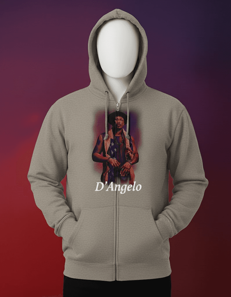D'Angelo "Voodoo Era" Tribute T-Shirt & Hoodie - Neo-Soul Legend Apparel - Image 10