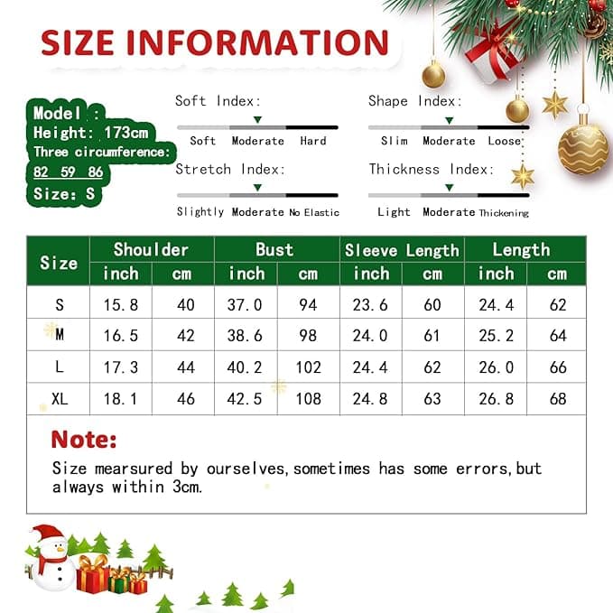 Funny Ugly Christmas Sweater for Women 2025 - Loose Holiday Pullover - Image 6