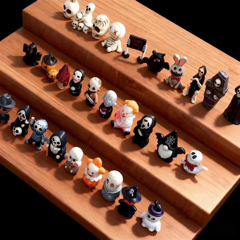 Halloween Advent Calendar 2025: 31 Nights of Fright - Horror Collectible Figurines - Image 4