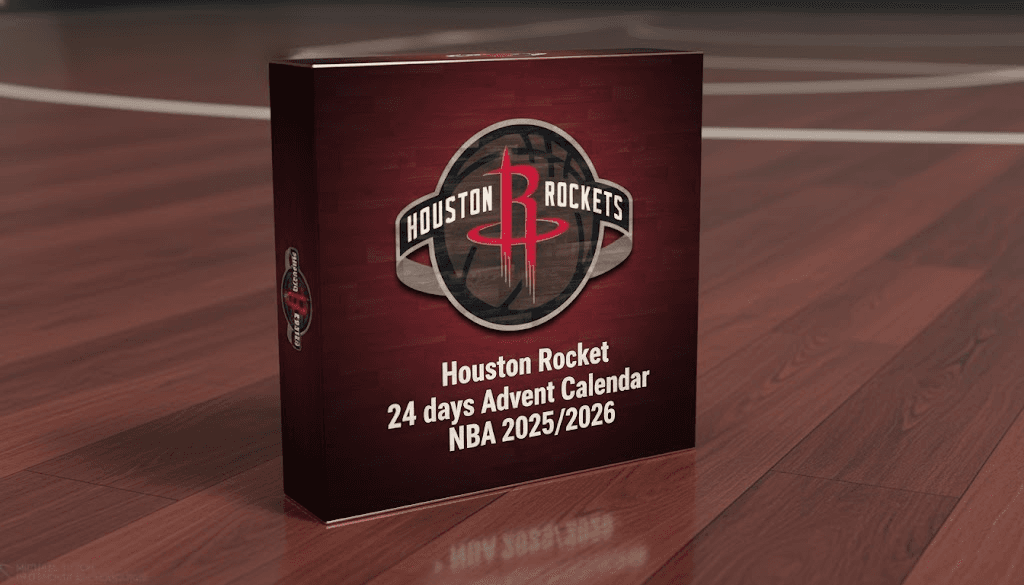 Houston Rockets NBA 24-Day Advent Calendar 2025/2026 – Exclusive Collector’s Figure Set - Image 1