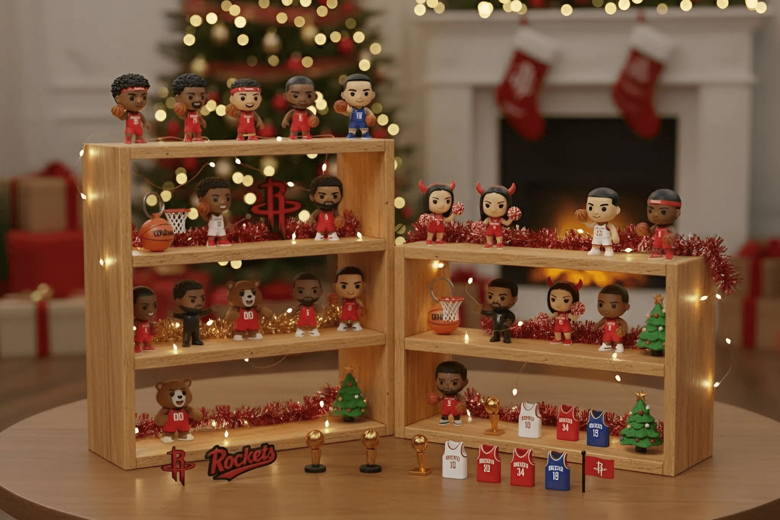 Houston Rockets NBA 24-Day Advent Calendar 2025/2026 – Exclusive Collector’s Figure Set - Image 4
