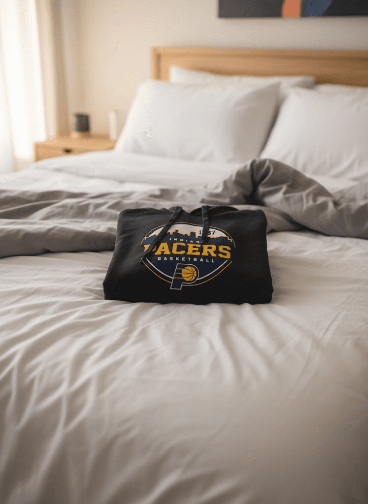 Indiana Pacers Hoodie – NBA Basketball Pullover - Image 3