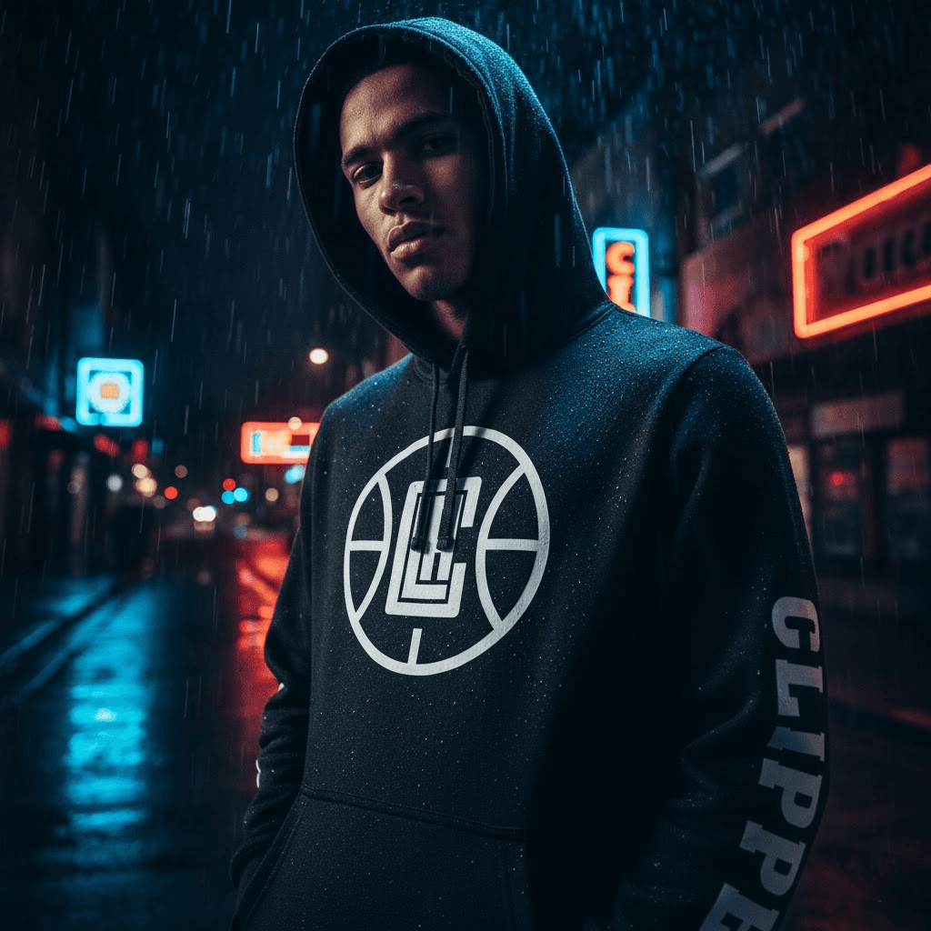 LA Clippers Hoodie Collection by Pezura (5 Colors) - Image 8