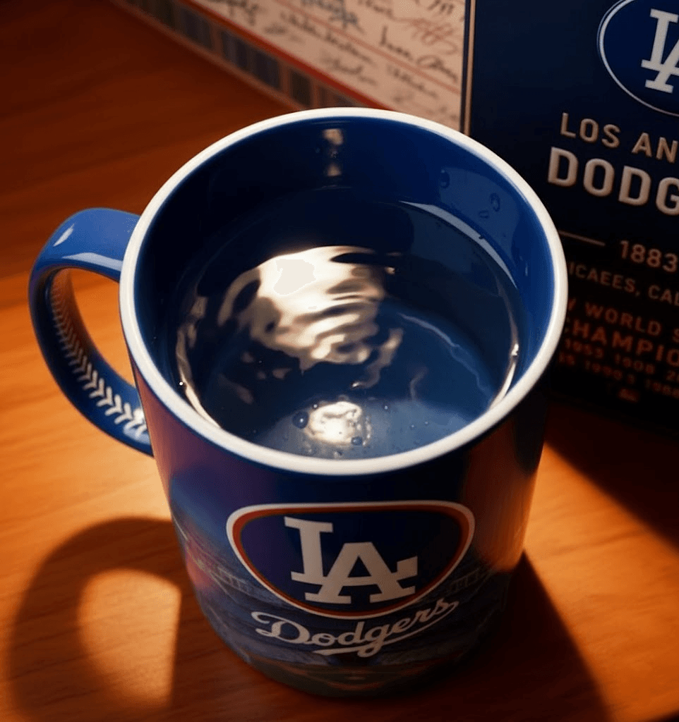 Los Angeles Dodgers Ceramic Mug – MLB 2025 Edition - Image 2