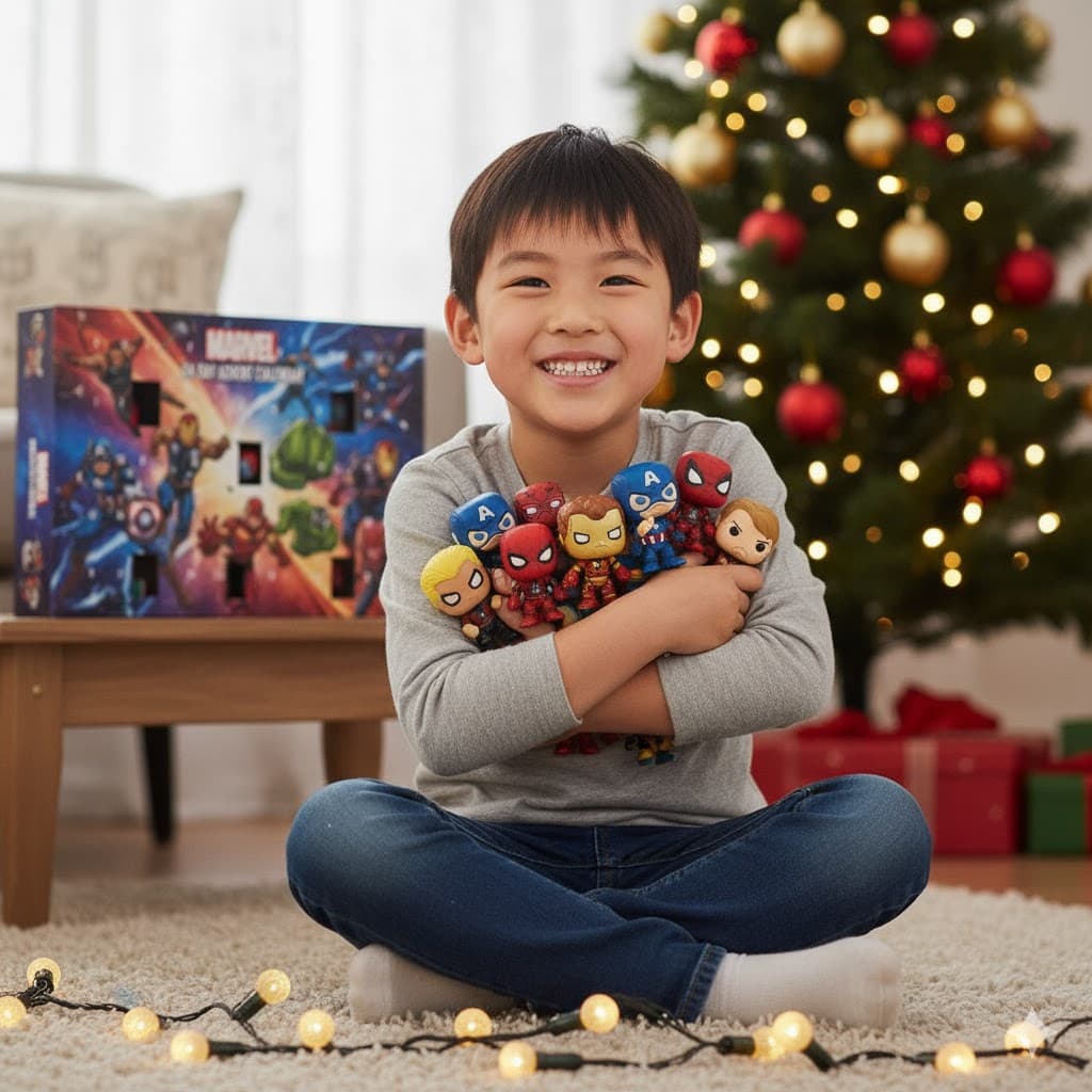 Marvel 24-Day Advent Calendar with Collectible Mini Figures - Image 3