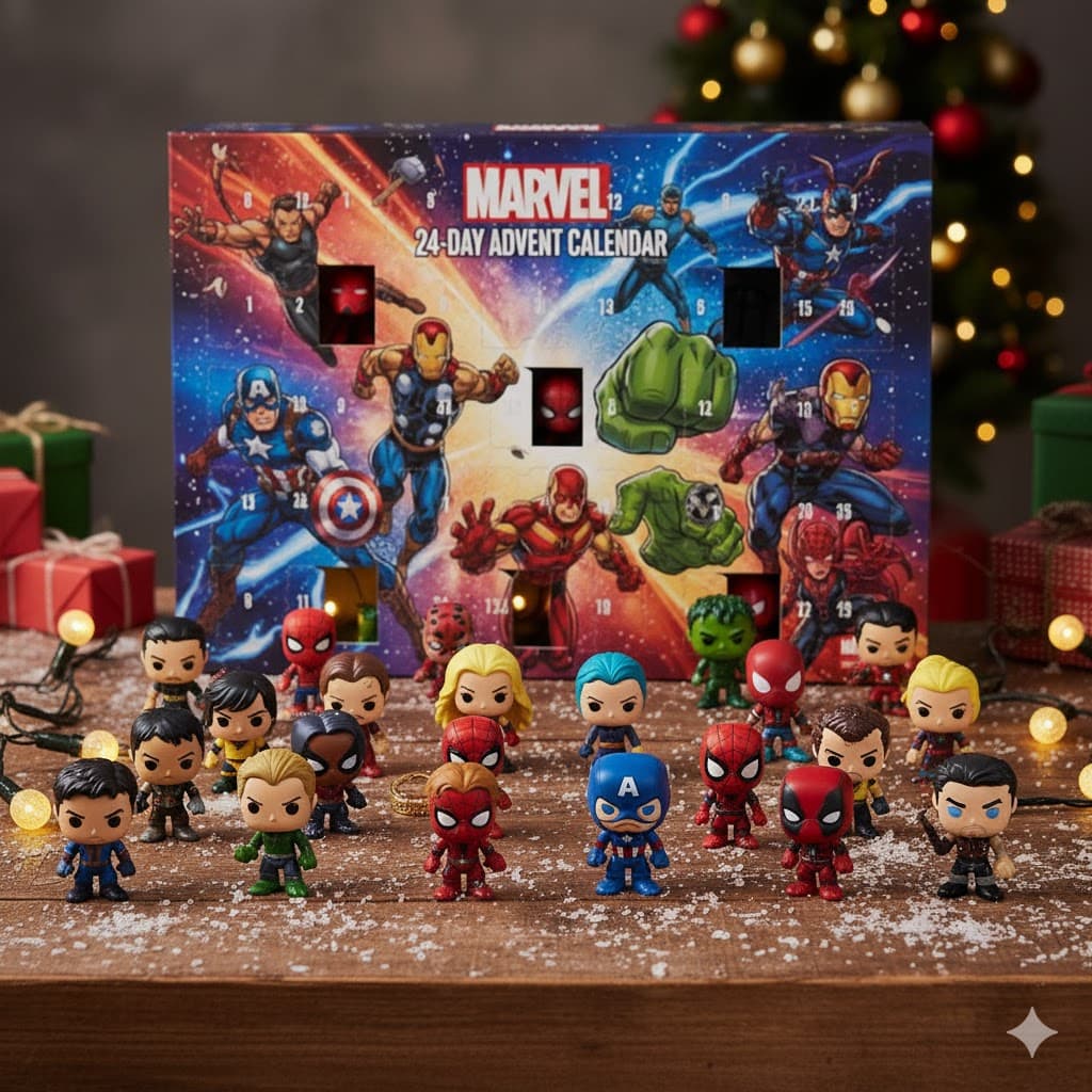 Marvel 24-Day Advent Calendar with Collectible Mini Figures - Image 2
