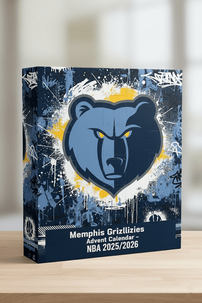 Memphis Grizzlies Advent Calendar NBA 2025/2026 – 24 Days of Team Spirit - Image 1