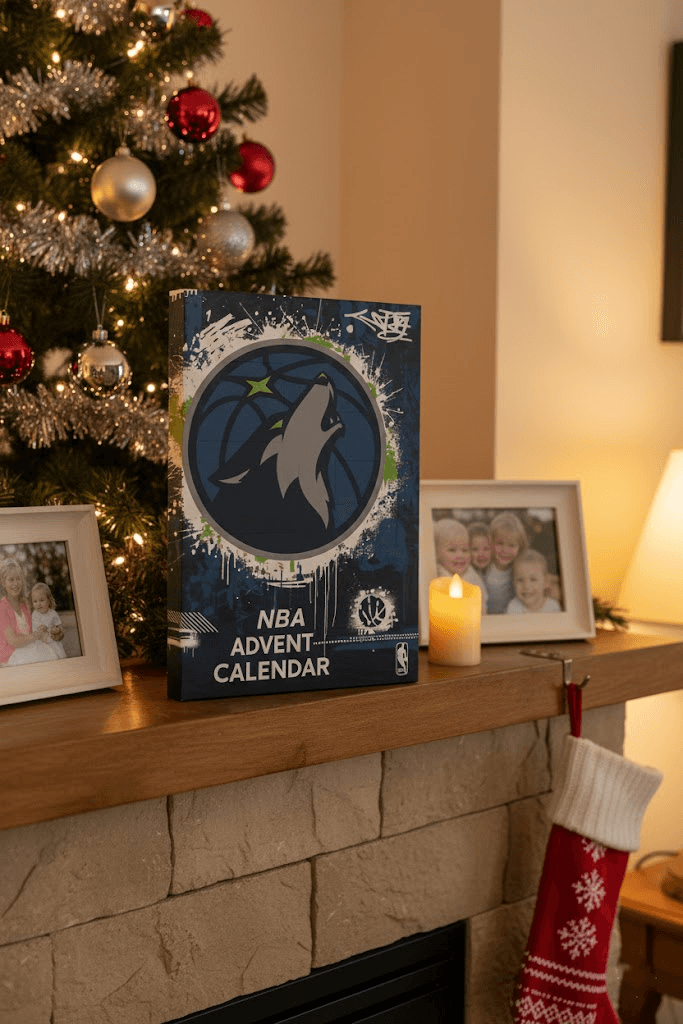 Minnesota Timberwolves NBA Advent Calendar - 24-Day Basketball Countdown - Image 2