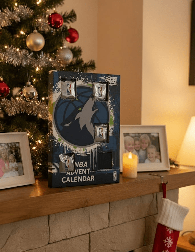 Minnesota Timberwolves NBA Advent Calendar - 24-Day Basketball Countdown - Image 3