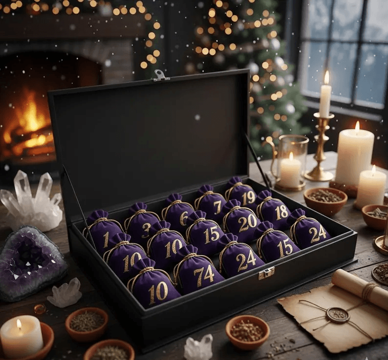 Mystic Yule Advent — 24-Day Witchy Ritual Calendar - Image 1