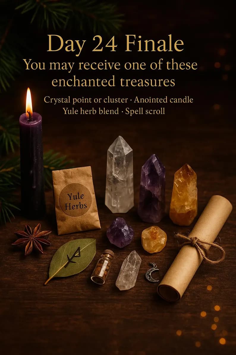 Mystic Yule Advent — 24-Day Witchy Ritual Calendar - Image 5