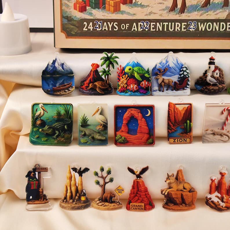 Nature's Treasures: Collectible Parks Advent Calendar - Image 3