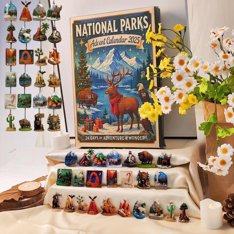Nature's Treasures: Collectible Parks Advent Calendar - Image 1