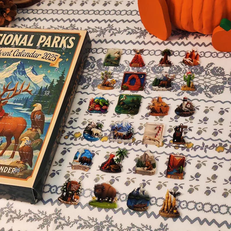 Nature's Treasures: Collectible Parks Advent Calendar - Image 5