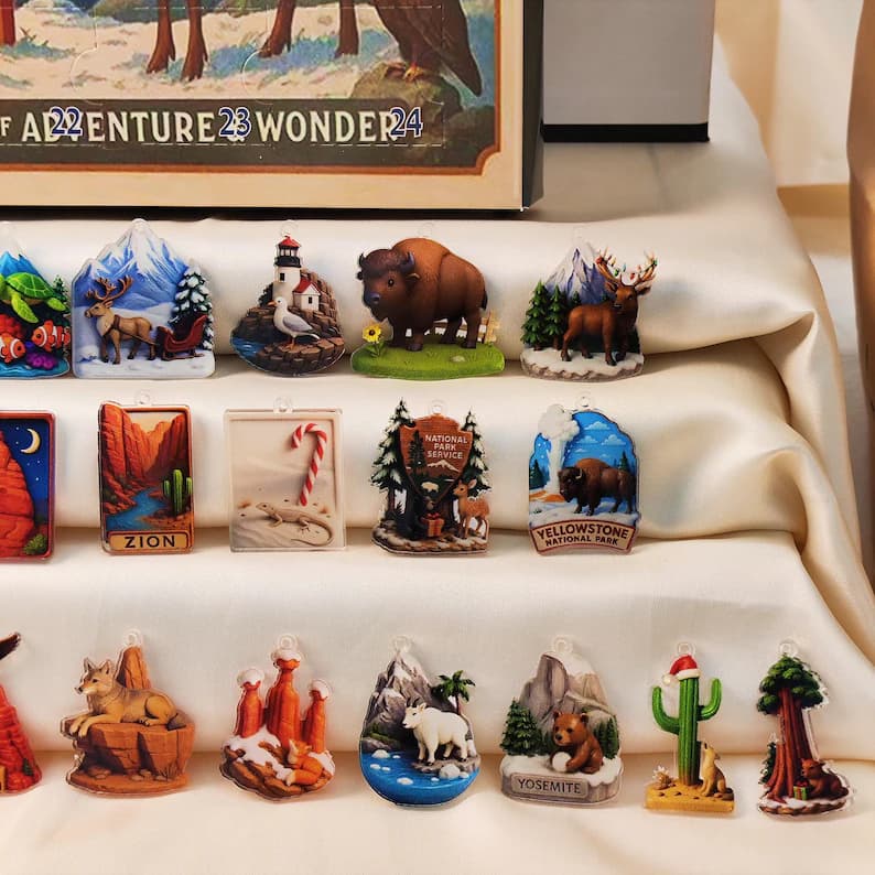 Nature's Treasures: Collectible Parks Advent Calendar - Image 2