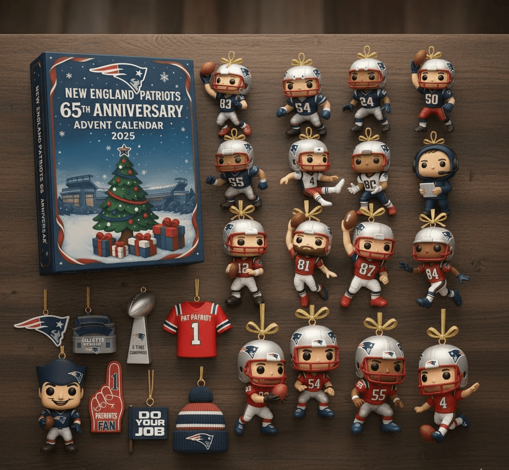 New England Patriots 65th Anniversary Advent Calendar 2025 - Image 2