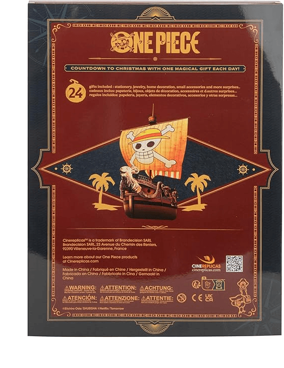 One Piece Live Action Advent Calendar 2025 – 24 Days of Surprises for True Straw Hat Fans - Image 3