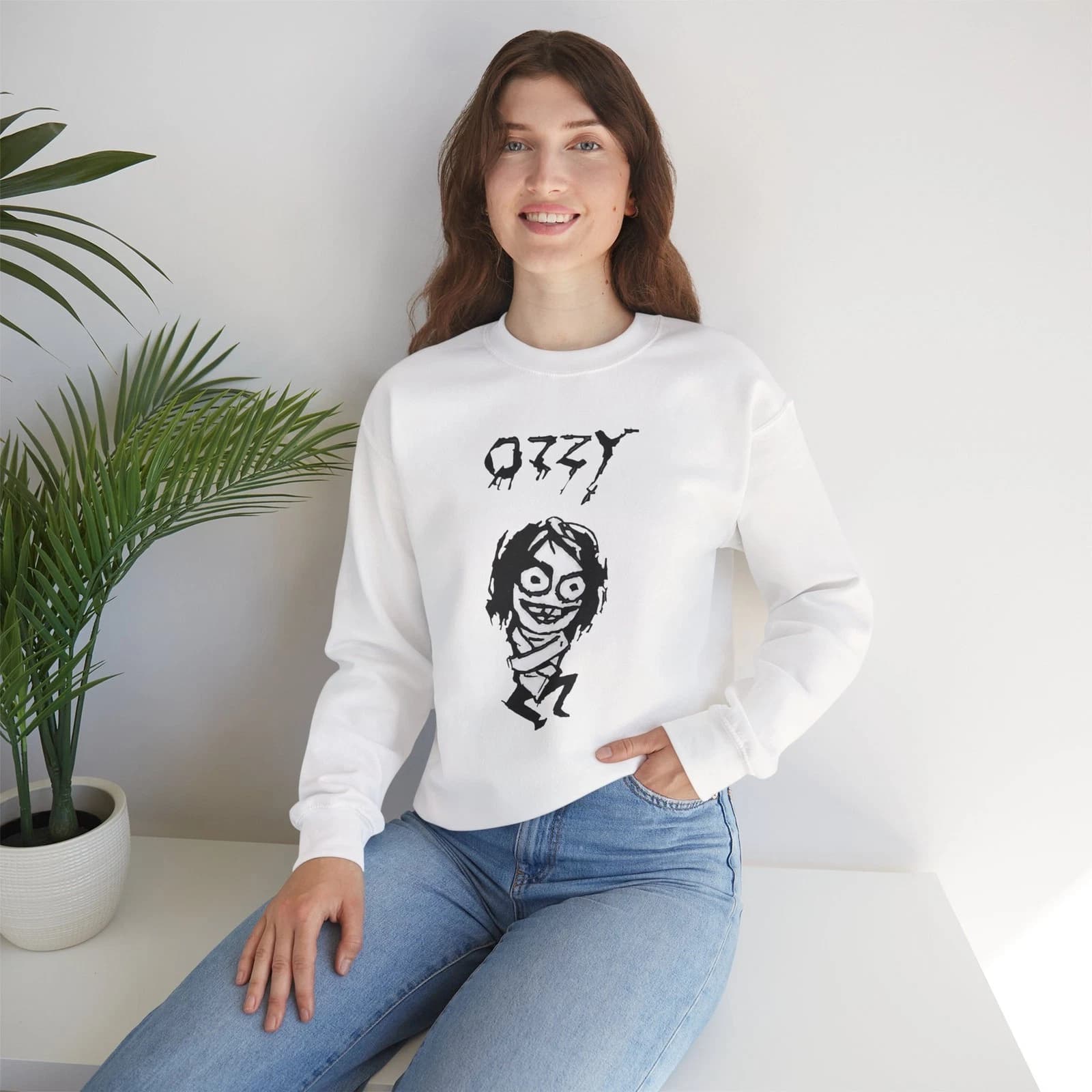 Ozzy Osbourne Graphic Crewneck Sweatshirt - Image 6
