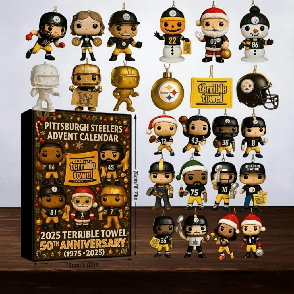 Pittsburgh Steelers 1975 -2025 Advent Calendar 2025 - Image 2