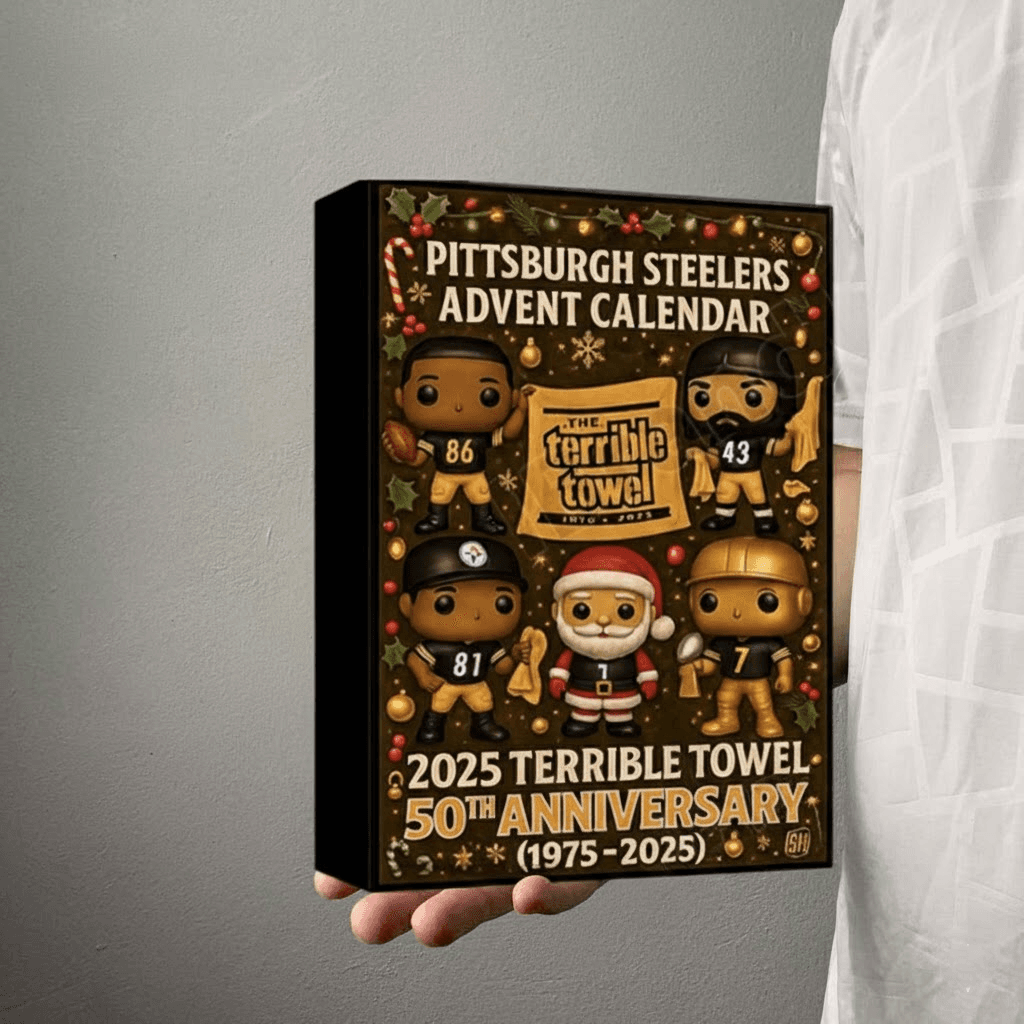 Pittsburgh Steelers 1975 -2025 Advent Calendar 2025 - Image 1