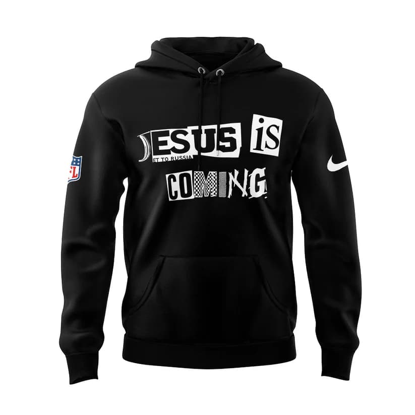 Pittsburgh Steelers 2025 "Jesus Is Coming" Hoodie & Jogger Set - Image 2