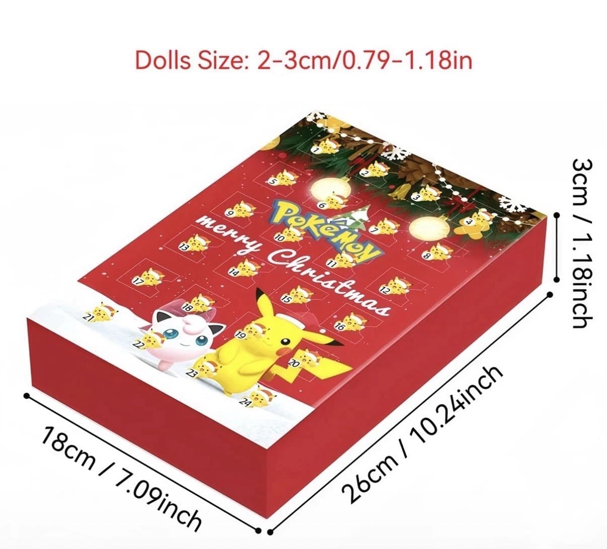 Pokémon Christmas Advent Calendar – 24 Days of Mystery Toys - Image 3