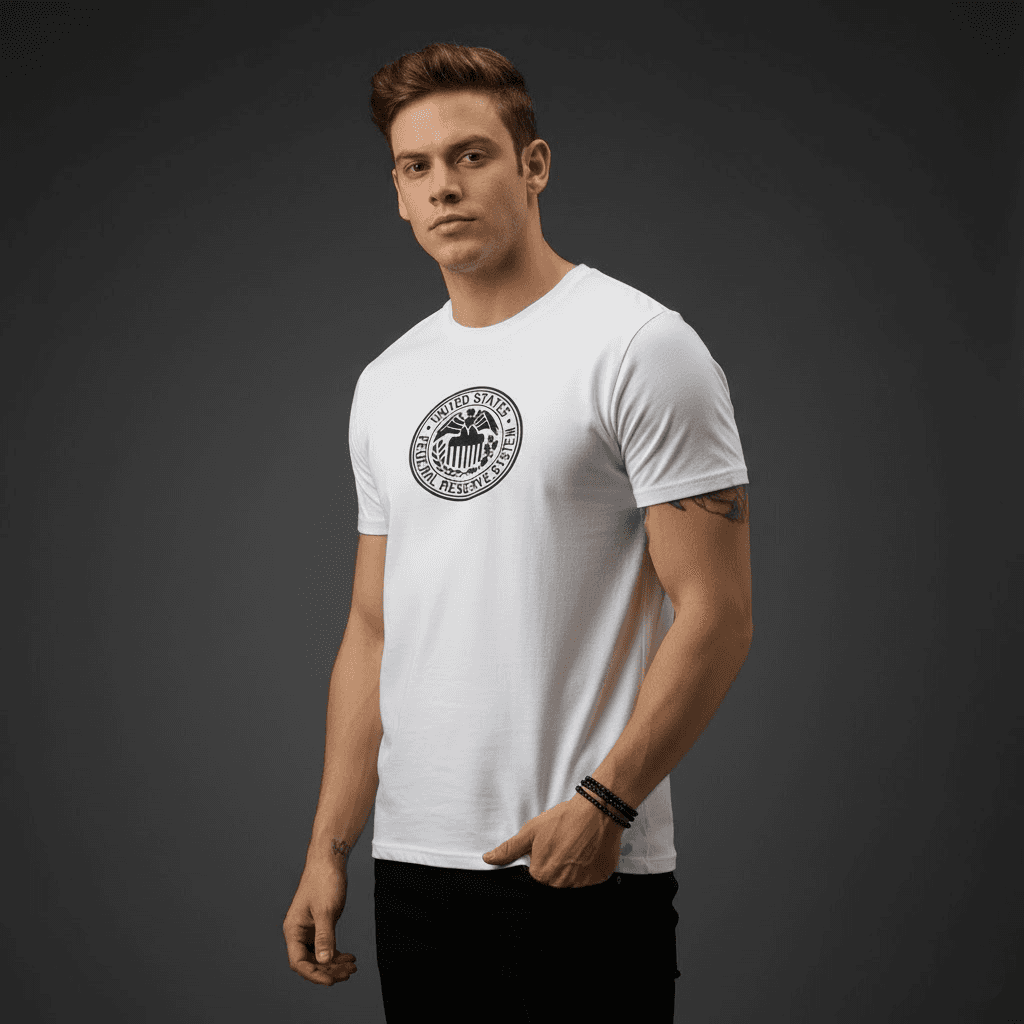 The "Fed Watcher" T-Shirt – Federal Reserve System Seal Tee - Image 3