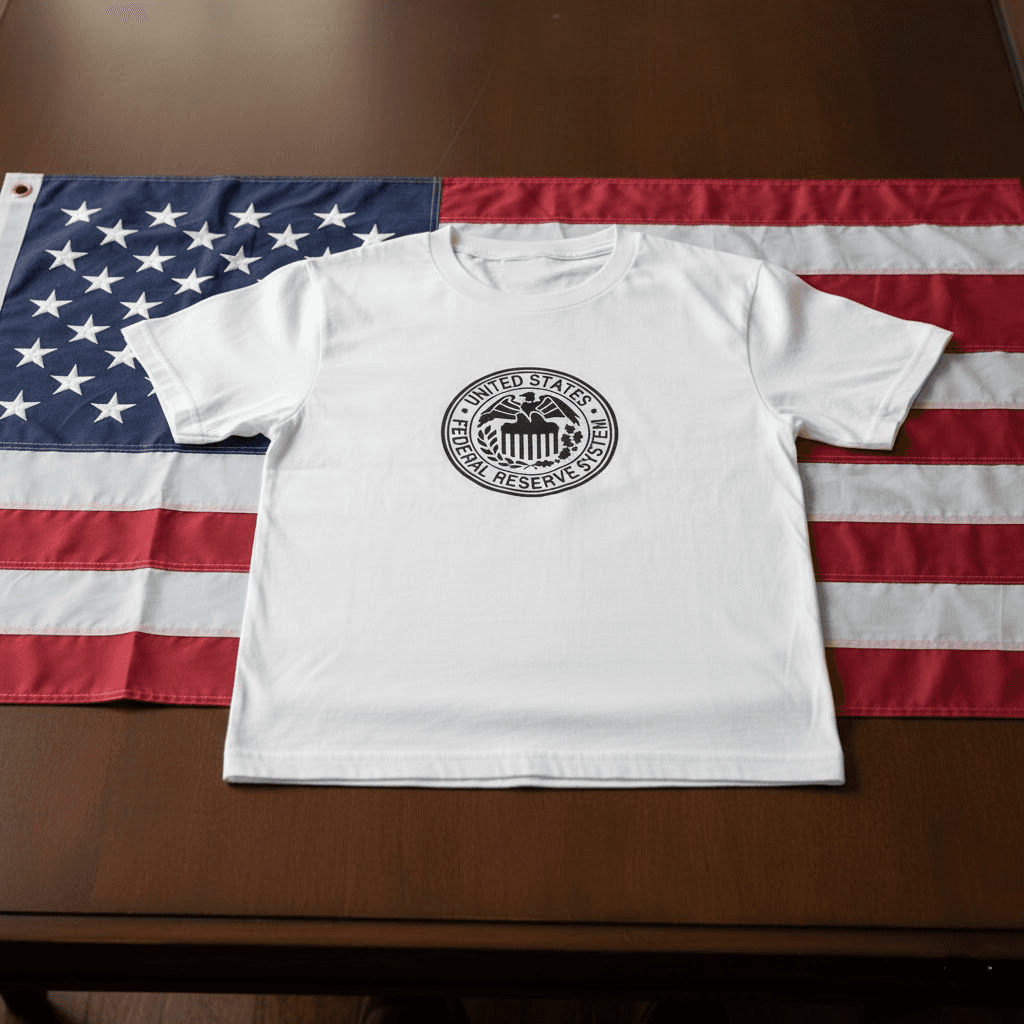 The "Fed Watcher" T-Shirt – Federal Reserve System Seal Tee - Image 1