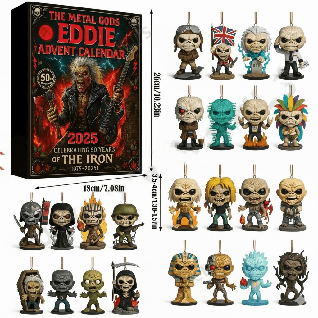 The Metal Gods Eddie 24 Days Advent Calendar 2025 - Image 2