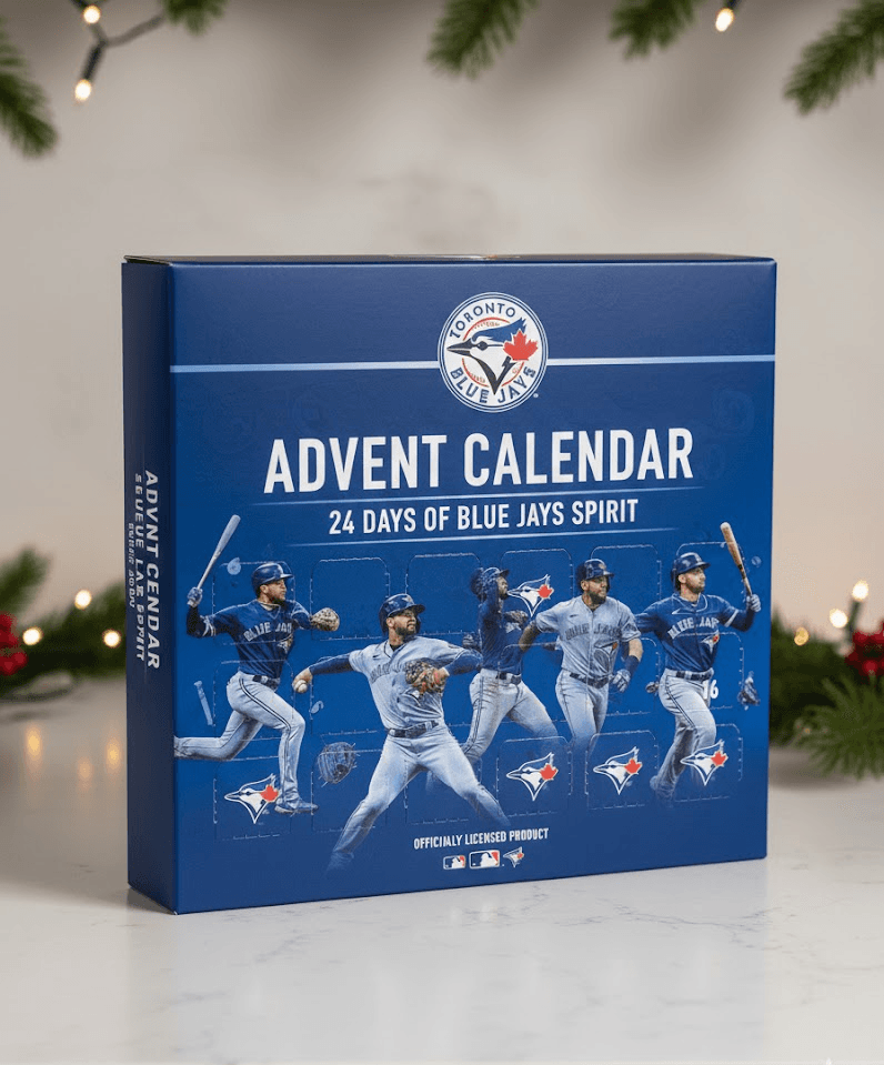 Toronto Blue Jays 24-Day Advent Calendar: Mini Figures & Collectibles - Image 1