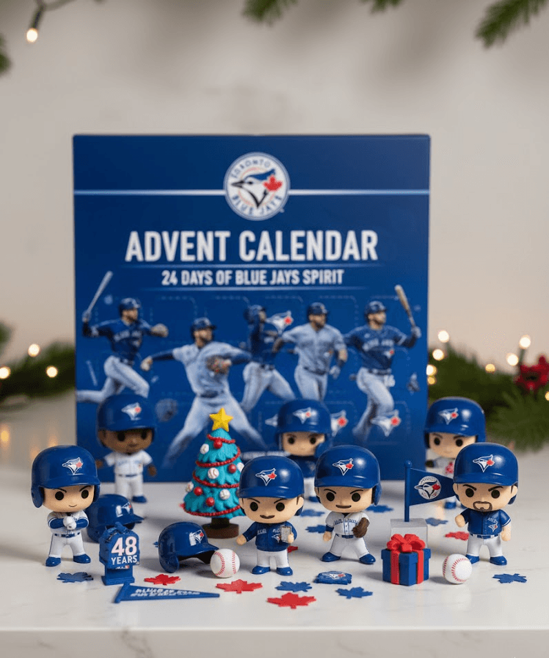 Toronto Blue Jays 24-Day Advent Calendar: Mini Figures & Collectibles - Image 2