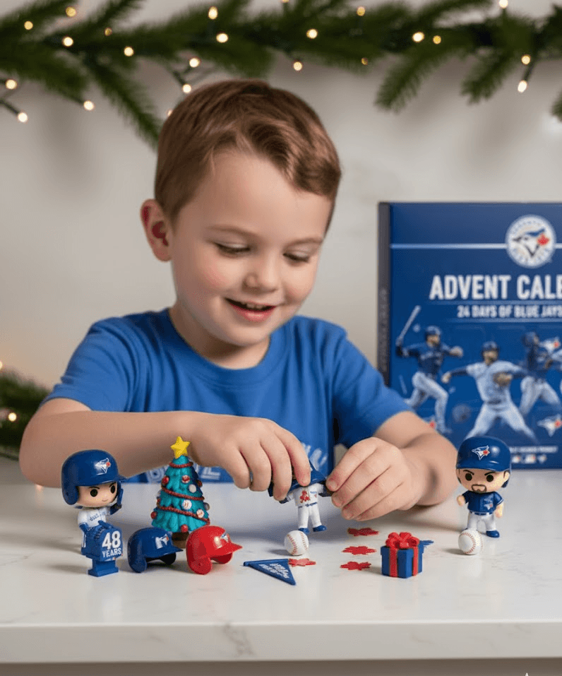 Toronto Blue Jays 24-Day Advent Calendar: Mini Figures & Collectibles - Image 3