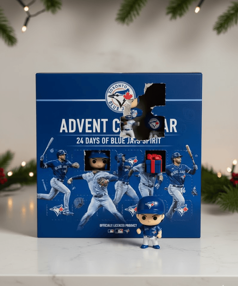 Toronto Blue Jays 24-Day Advent Calendar: Mini Figures & Collectibles - Image 4