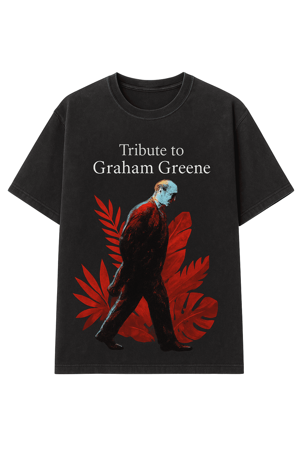 Tribute to Graham Greene Graphic T-Shirt – Unisex Oversized Cotton Tee in 3 Colors - Image 2