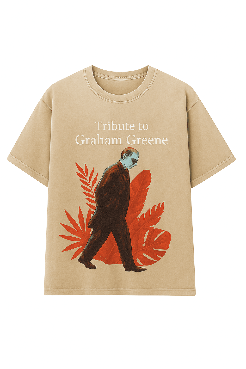 Tribute to Graham Greene Graphic T-Shirt – Unisex Oversized Cotton Tee in 3 Colors - Image 3