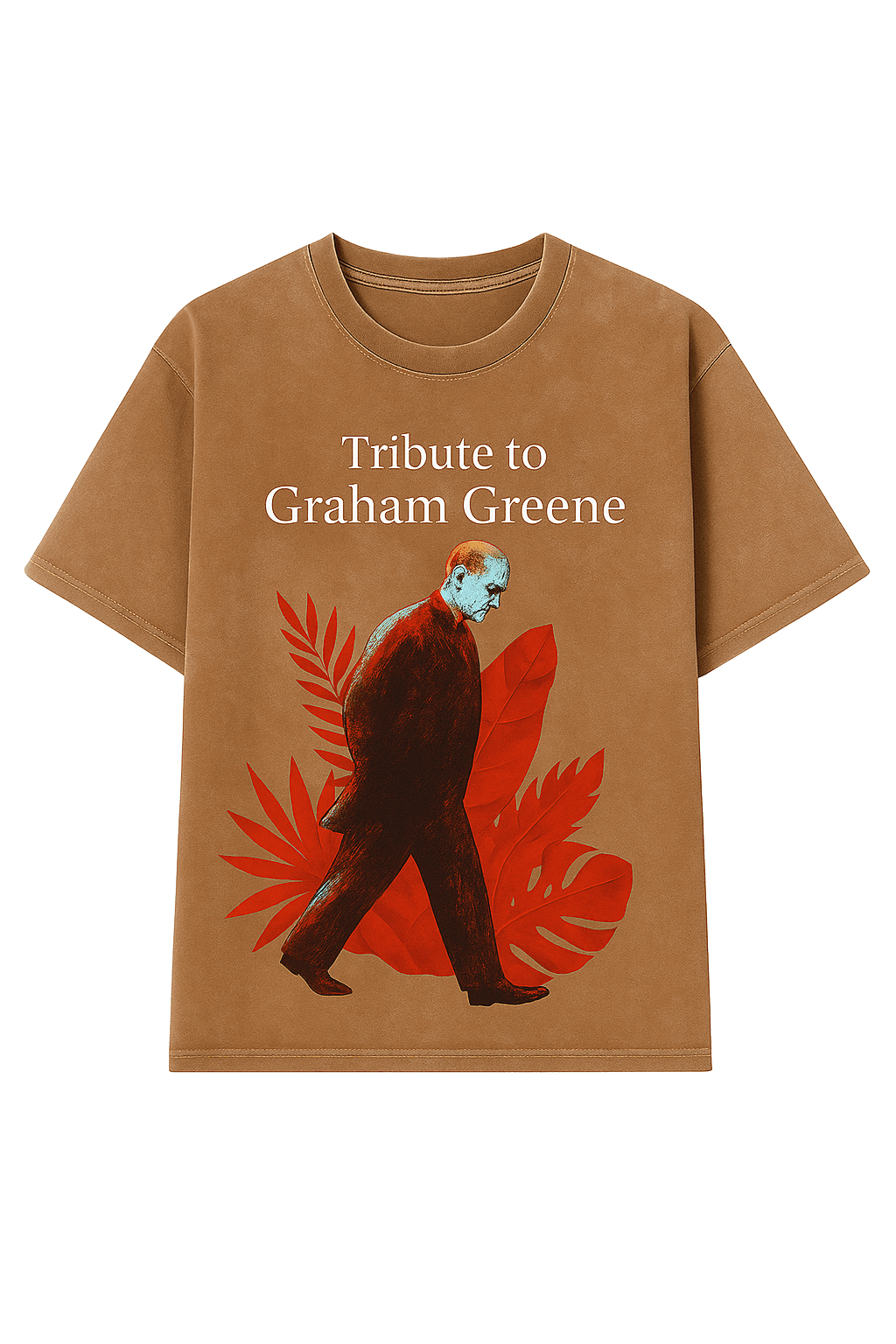 Tribute to Graham Greene Graphic T-Shirt – Unisex Oversized Cotton Tee in 3 Colors - Image 4